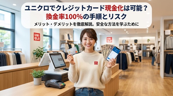 ユニクロでクレジットカード現金化は可能？換金率100%の手順とリスク